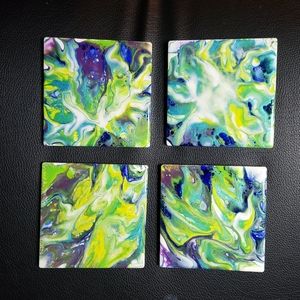 Ceramic coasters